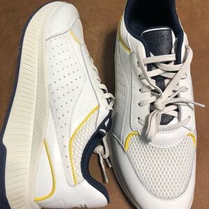 HUGO BOSS  white Sneakers MENS SHOE Size 9 1/2 -  10 NEW